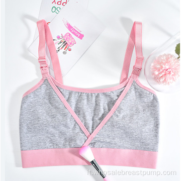 Reggiseno con tiralatte a mani libere, morbido e traspirante Mom Care